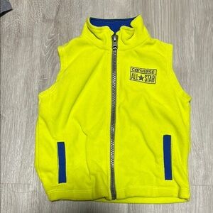 Converse All Star Yellow Fleece Vest